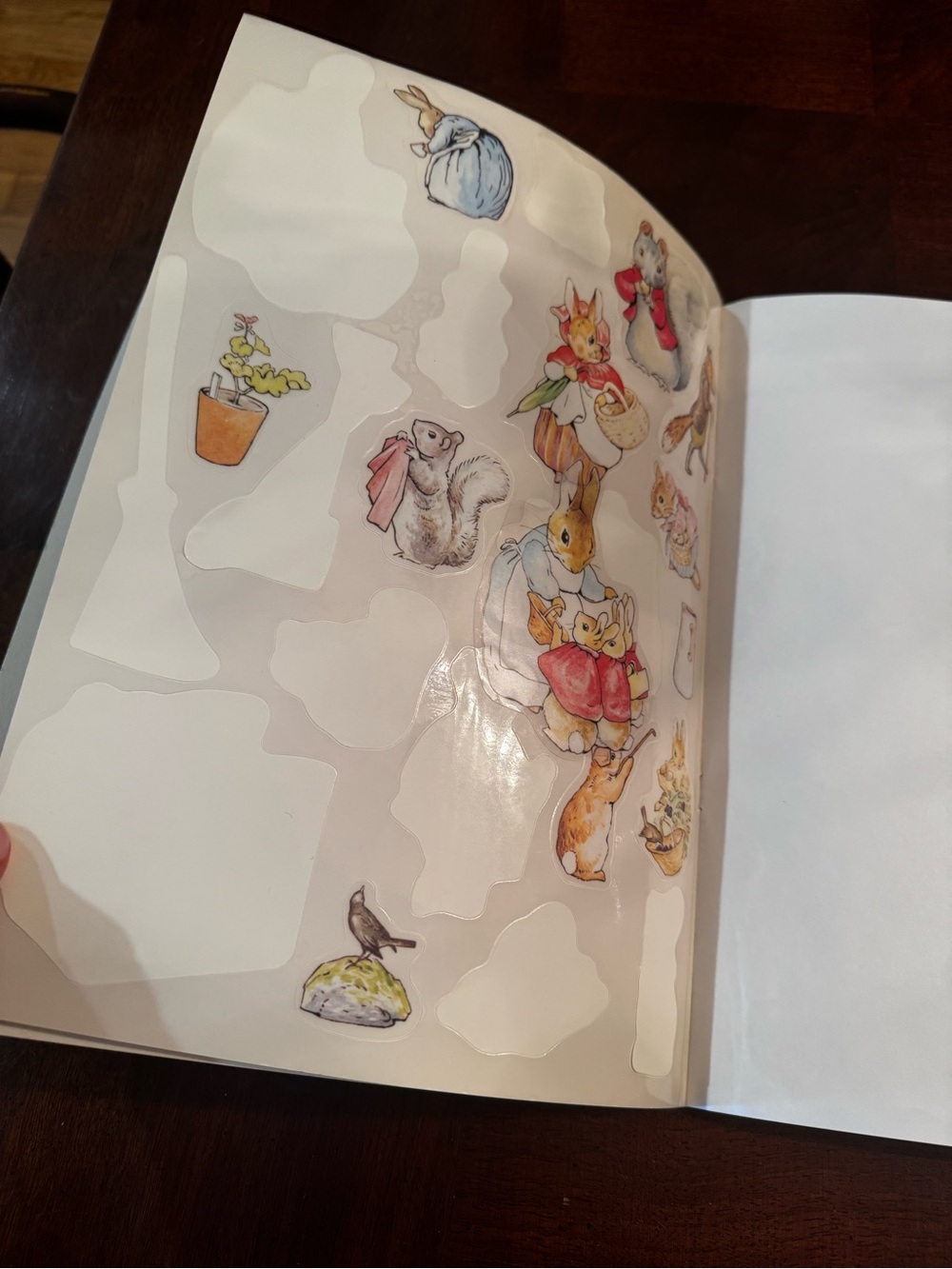 Peter Rabbit Reusable Sticker Seals Book Beatrix Potter - Picture 6 of 13